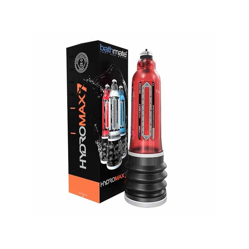 Pompka powiększająca penisa - Bathmate Hydromax7 Brilliant Red